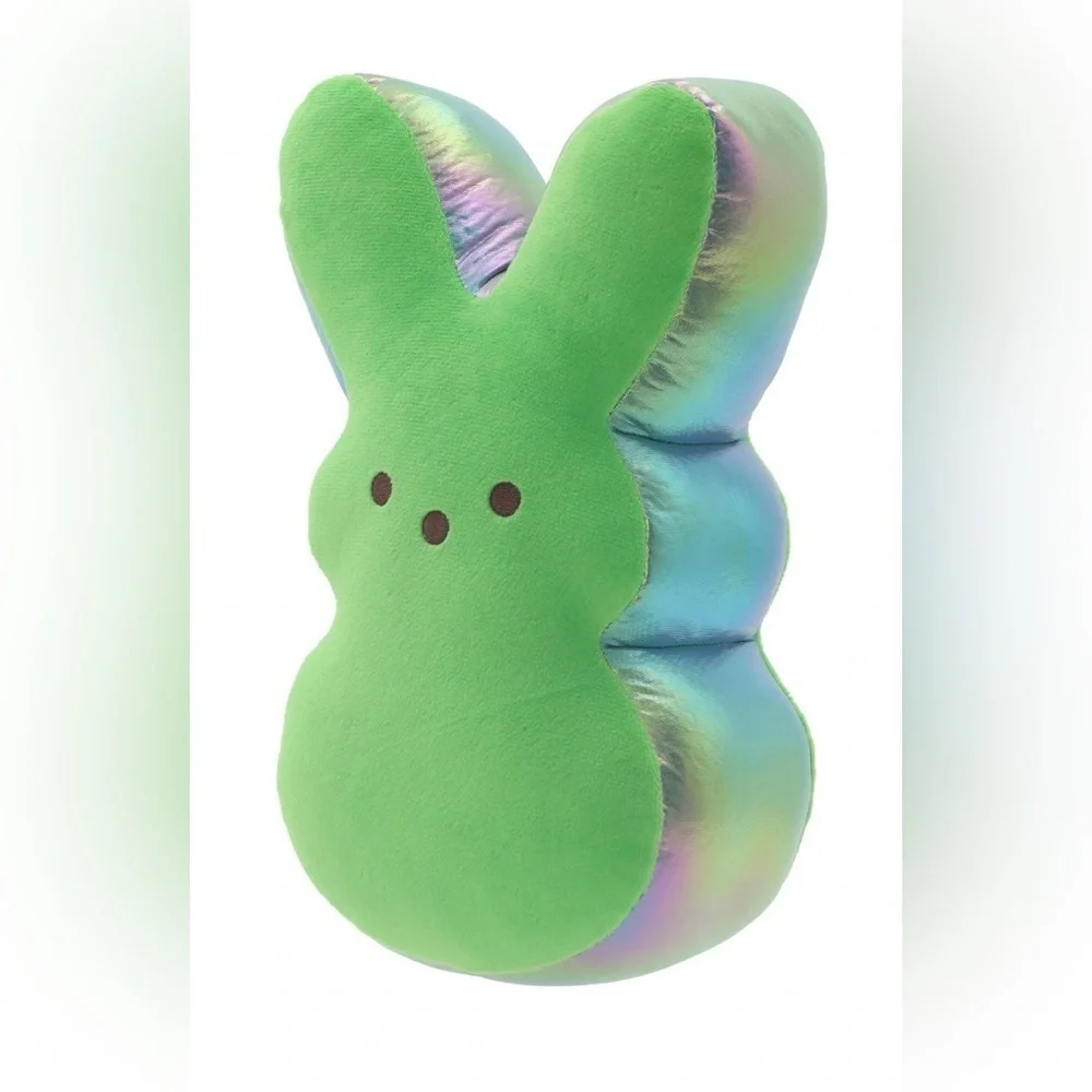 Peeps Soft Bunny Plush – Green (12”) 🐰✨ NEW - Picture 2 of 5